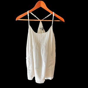 Tunic Bottom Layered Look Camisole With Pockets Size S